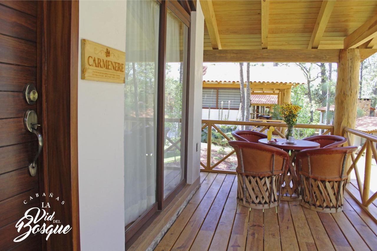 Hotel Cabañas La Vid Del Bosque Tapalpa Exterior foto